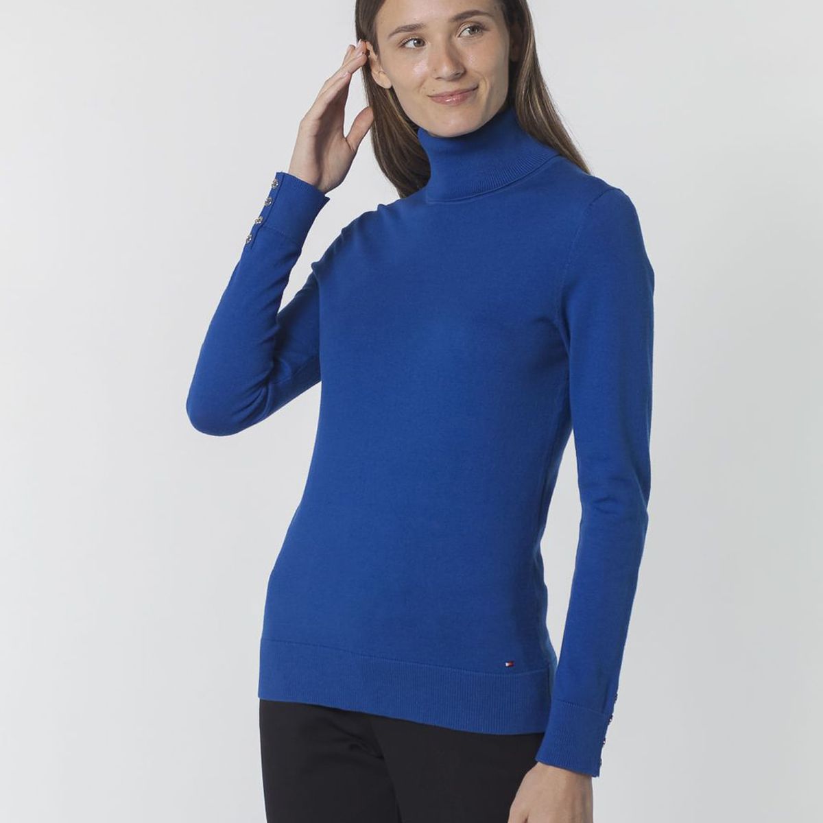 TOMMY HILFIGER - SWEATER SOLID STELLA SWEATER