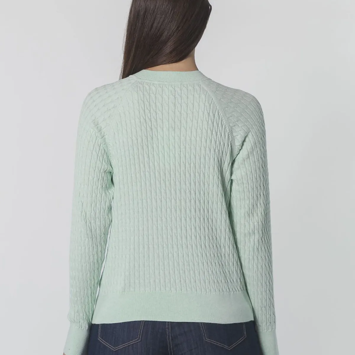 TOMMY HILFIGER - SWEATER CO CABLE C-NK SWEATER