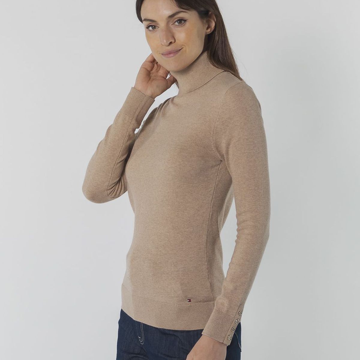 TOMMY HILFIGER - SWEATER SOLID STELLA SWEATER