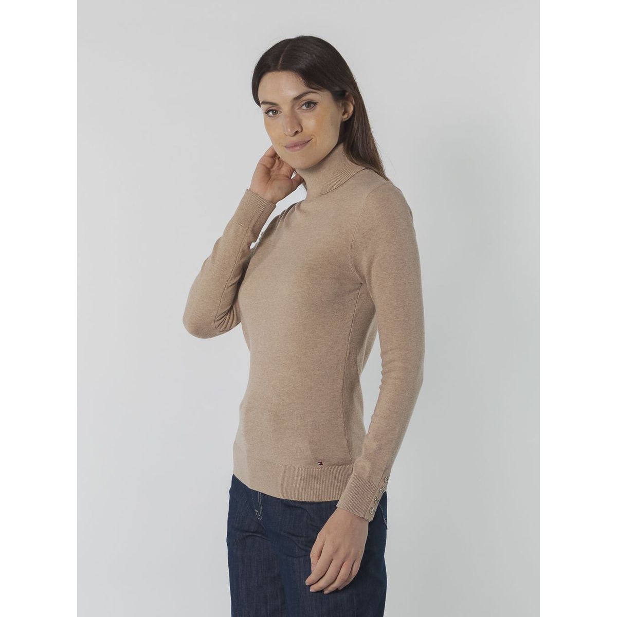 TOMMY HILFIGER - SWEATER SOLID STELLA SWEATER