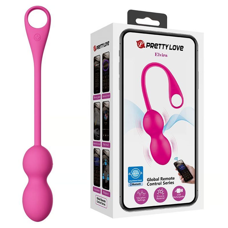 PRETTY LOVE - Vibrador 12 Niveles De Vibración Con APP Pretty Love Elvira