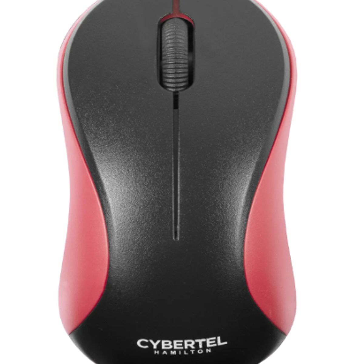 CYBERTEL - Mouse Optico Alambrico HAMILTON CYB M209k USB Rojo CYBERTEL