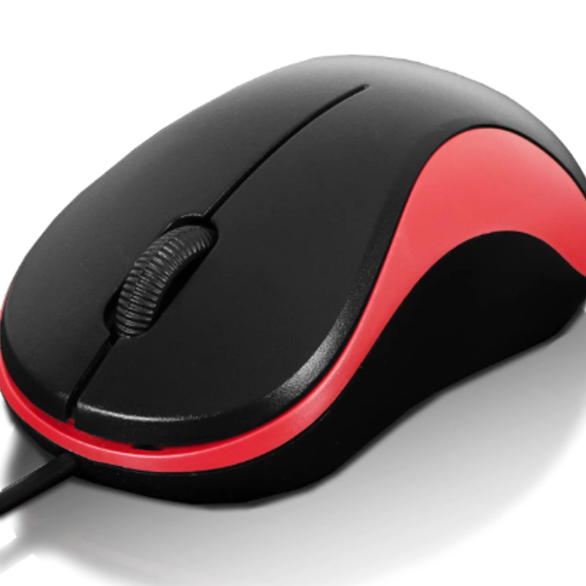 CYBERTEL - Mouse Optico Alambrico HAMILTON CYB M209k USB Rojo CYBERTEL