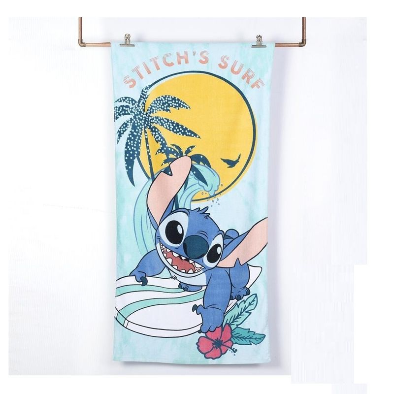 GENERICO - TOALLA DE BAÑO PLAYA PISCINA DISEÑO DE STITCH