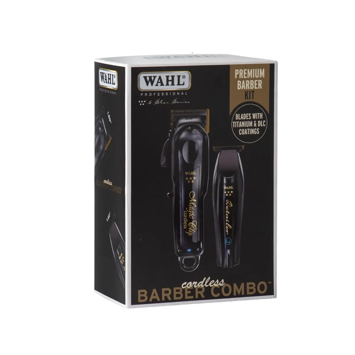 WAHL - WAHL Cordless Barber Combo Magic Clip Clipper & Detailer Trimmer