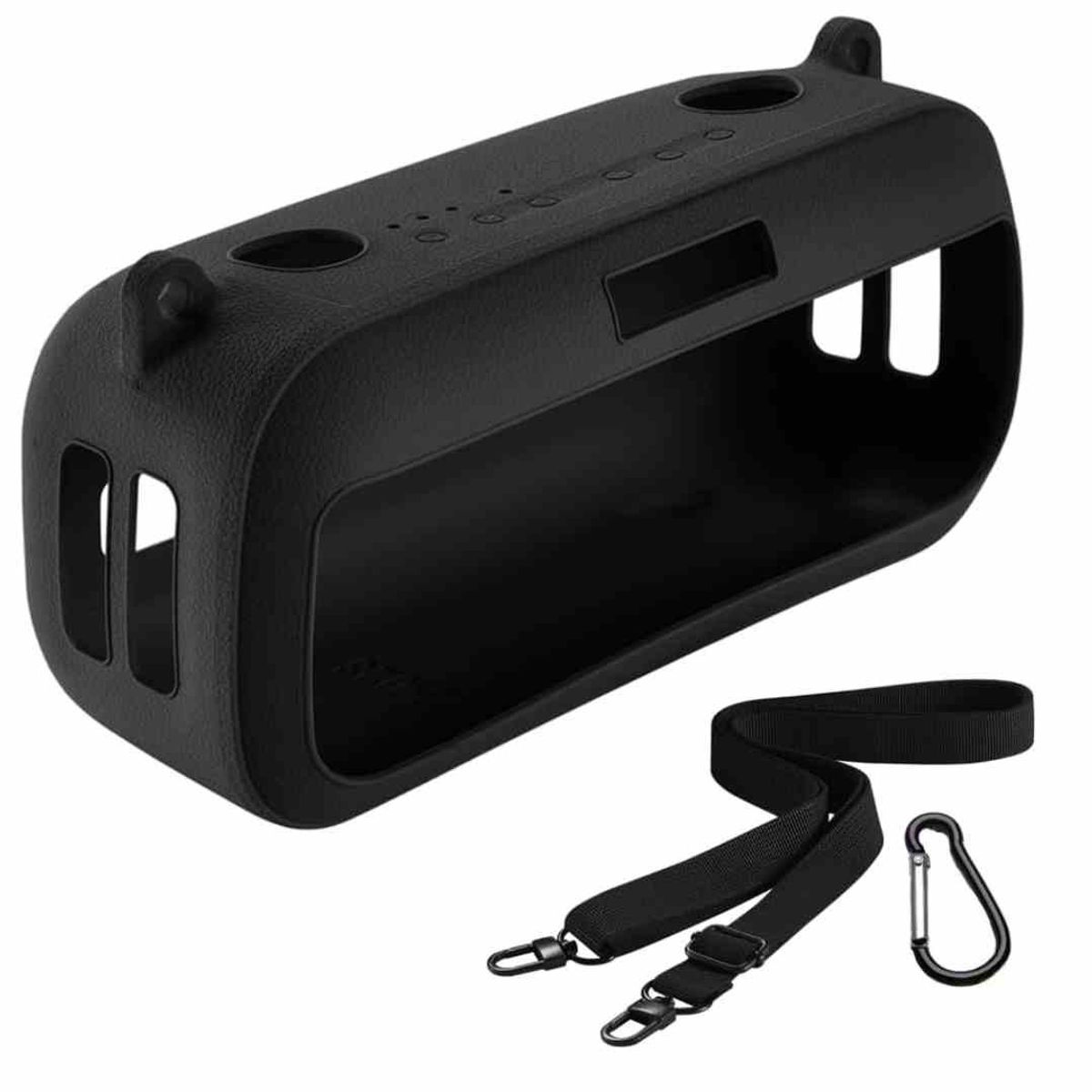 GENERICO - Funda Silicona Para Bose Soundlink Max Negro