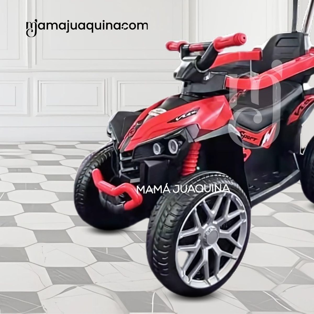 JEEP - Correpasillo Guiador JEEP «ATV BUGGIE» Red