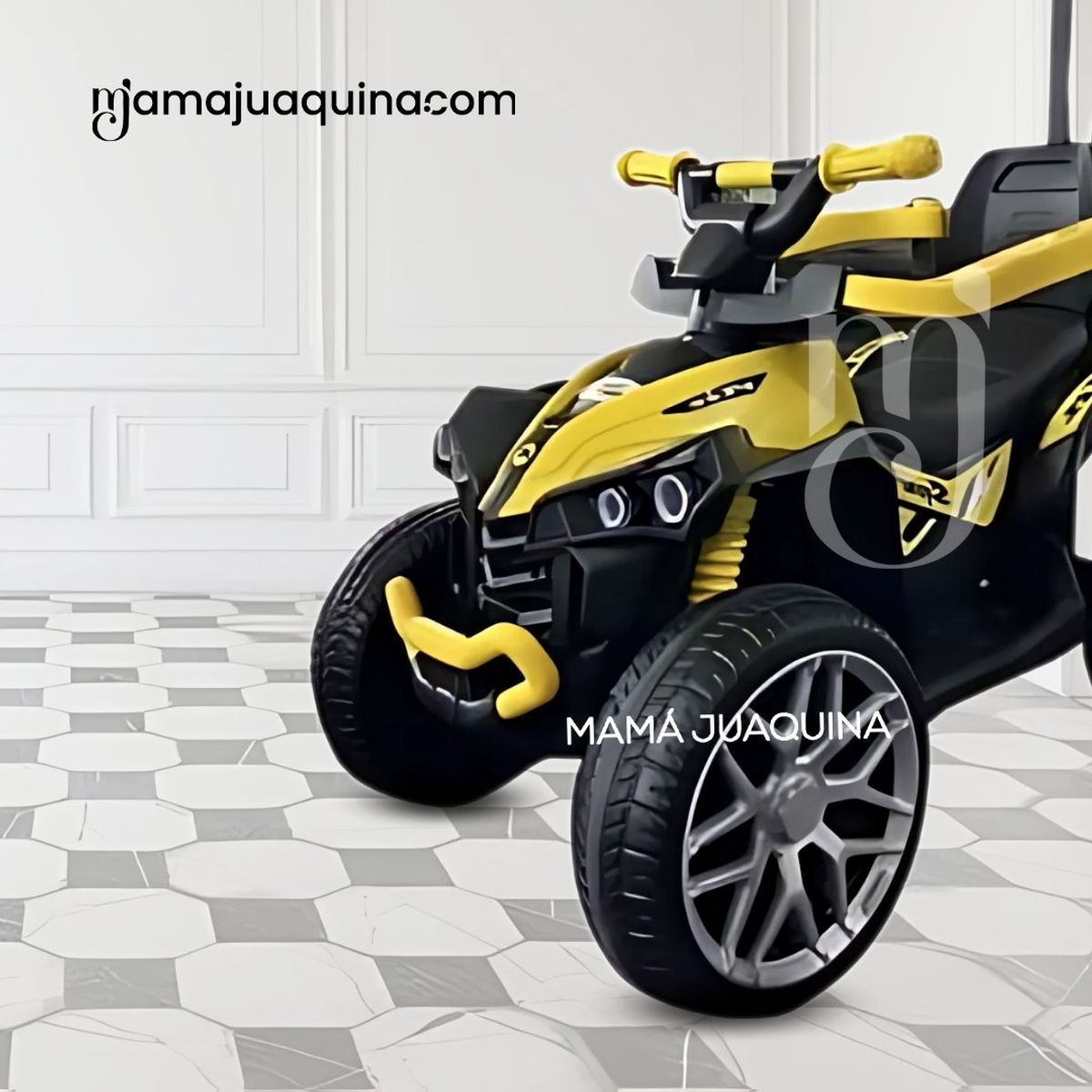 JEEP - Correpasillo Guiador JEEP «ATV BUGGIE» Yellow