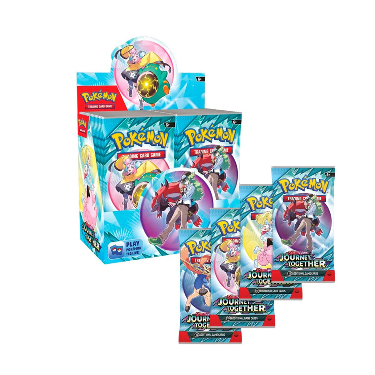 POKEMON - Pokemon TCG Display Box Journey Together Español
