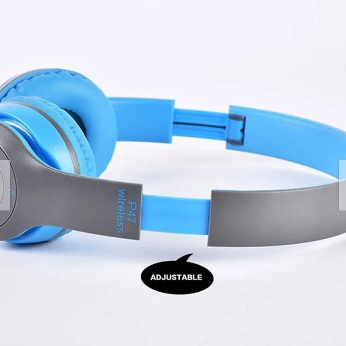 GENERICO - AUDIFONOS P47 Bluetooth Deportivos para Ipad Tablet Teléfono - Celeste