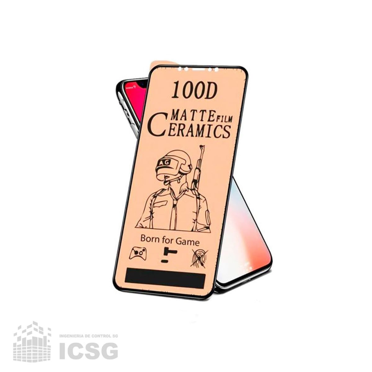 GENERICO - Mica Ceramica Mate para Samsung S10 plus