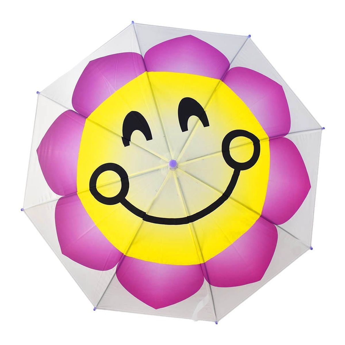 GENERICO - PARAGUAS PARA NIÑAS DEL MODELO MARGARITA LILA AQ