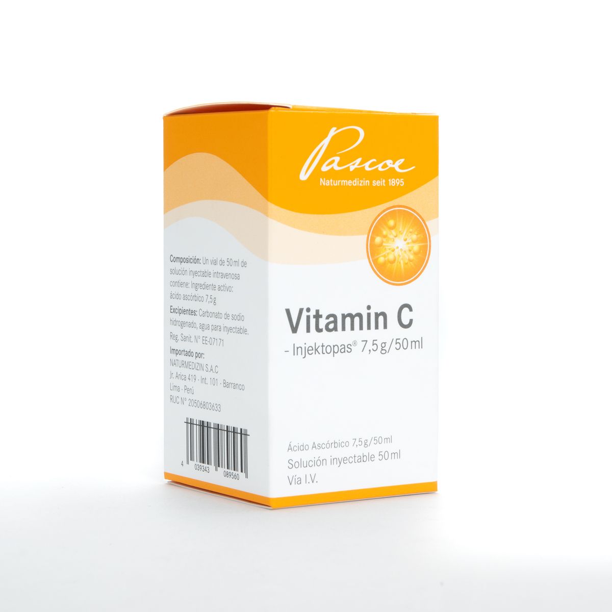 GENERICO - Vitamina C Pascoe 7.5 Gr 50 ML CAJA 1 UND