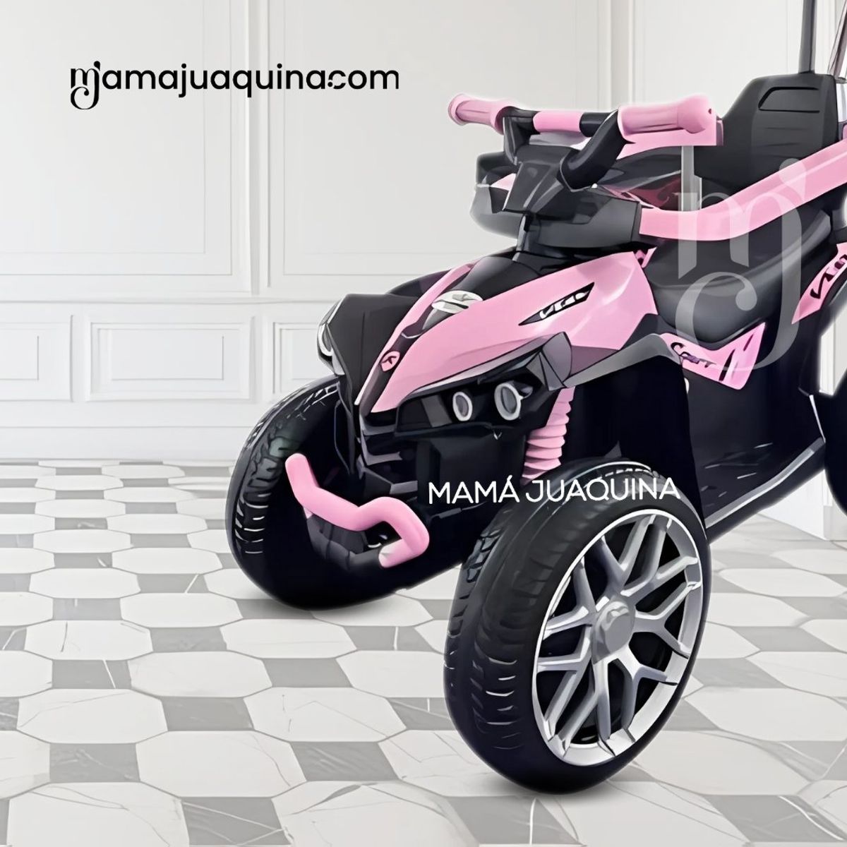 JEEP - Correpasillo Guiador JEEP «ATV BUGGIE» Pink