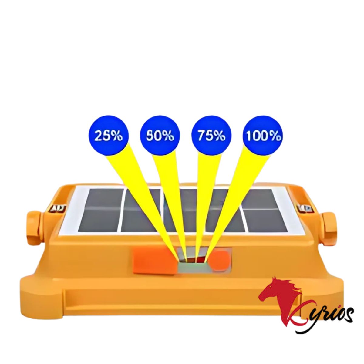 NO LOGO - Reflector De 300 LED Para Camping Con Carga Solar Y Luz Led