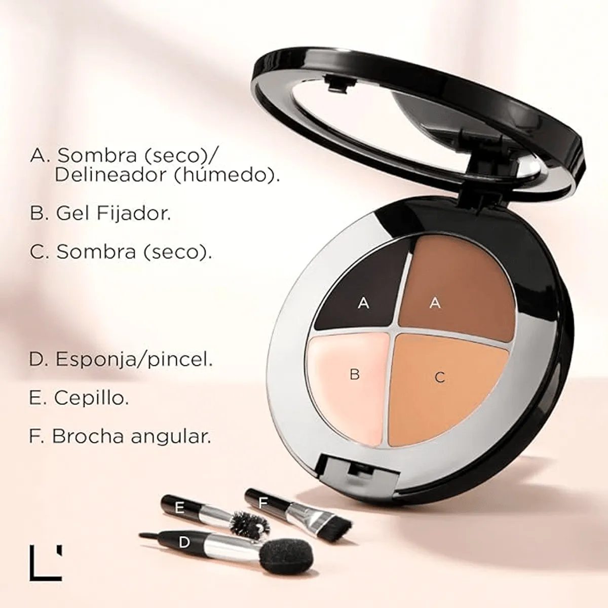 LBEL - Estuche Perfeccionador de Cejas y Ojos 4.4 g LBEL