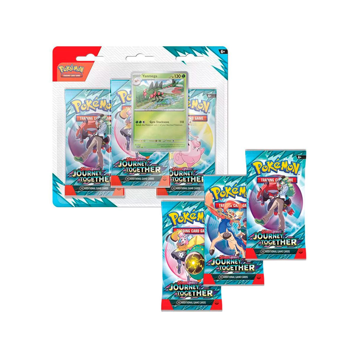 POKEMON - Pokemon TCG Blister Journey Together Yanmega Español