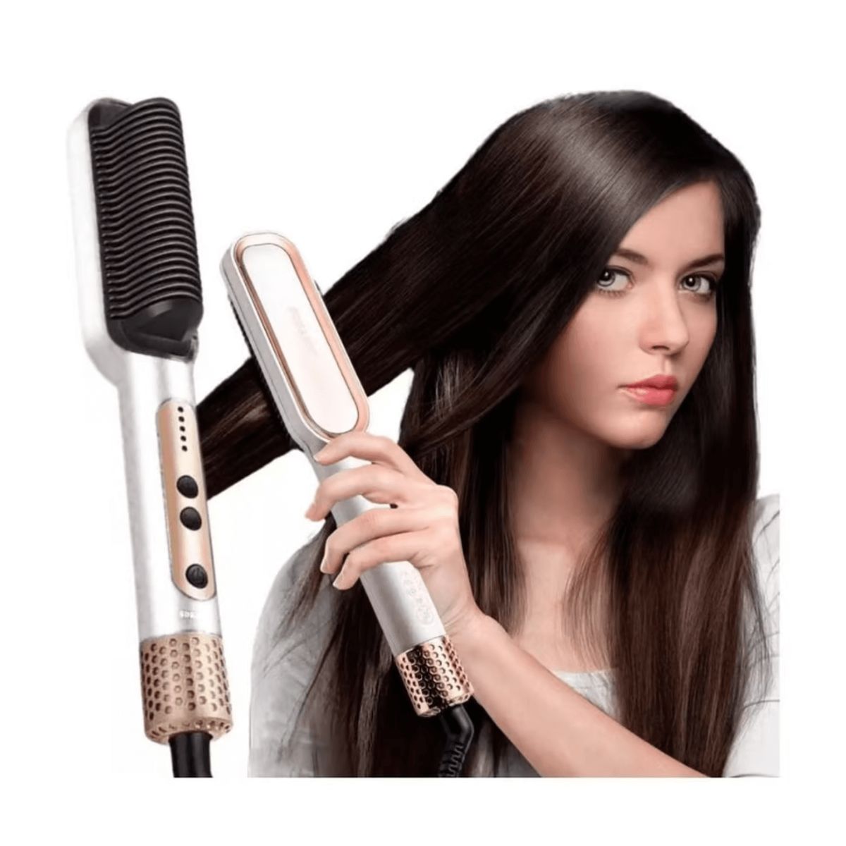 RAFF - Cepillo Alisador RAF  ¡Cabello Suave y Brillante al Instante