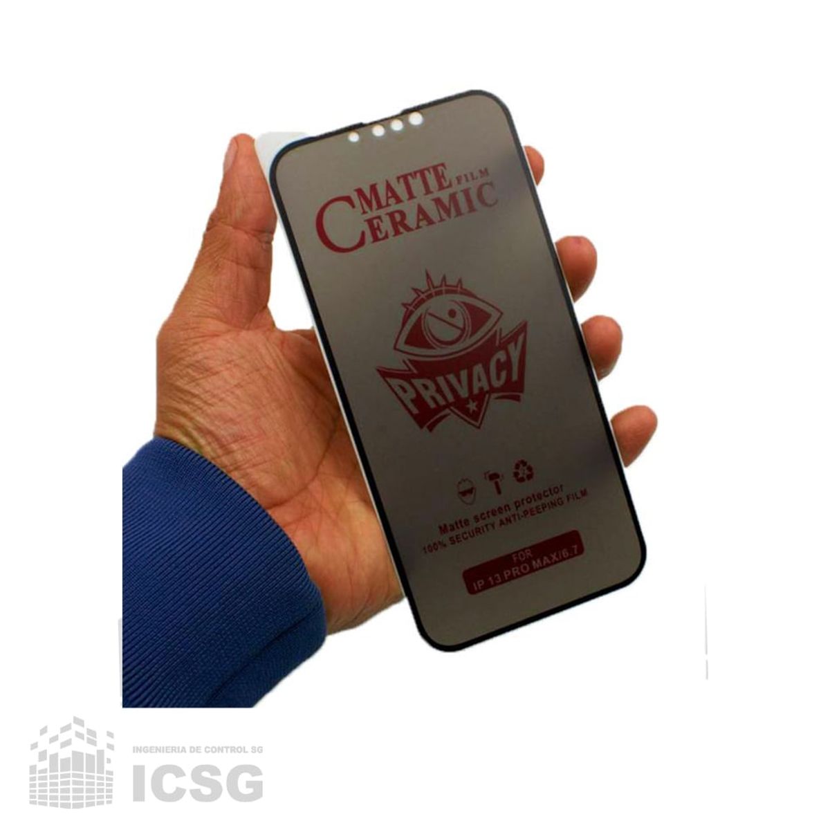 GENERICO - Mica Ceramica Antiespía para Samsung A25