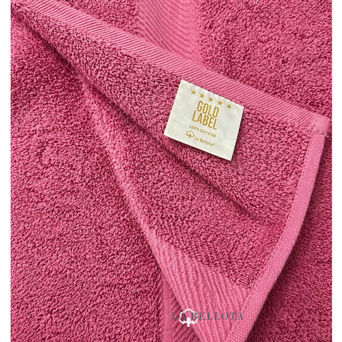 LA BELLOTA - Toalla Baño "Gold Label" 560 grs/m2 "La Bellota" 75×140cm - Palo Rosa