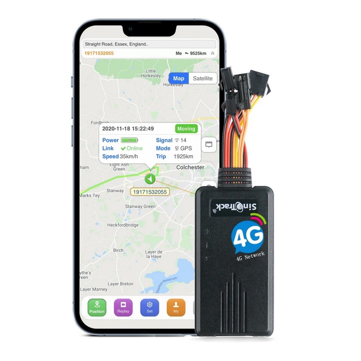 GENERICO - Gps Localizador Pro - 4G Para Autos Camiones - Aplicativo