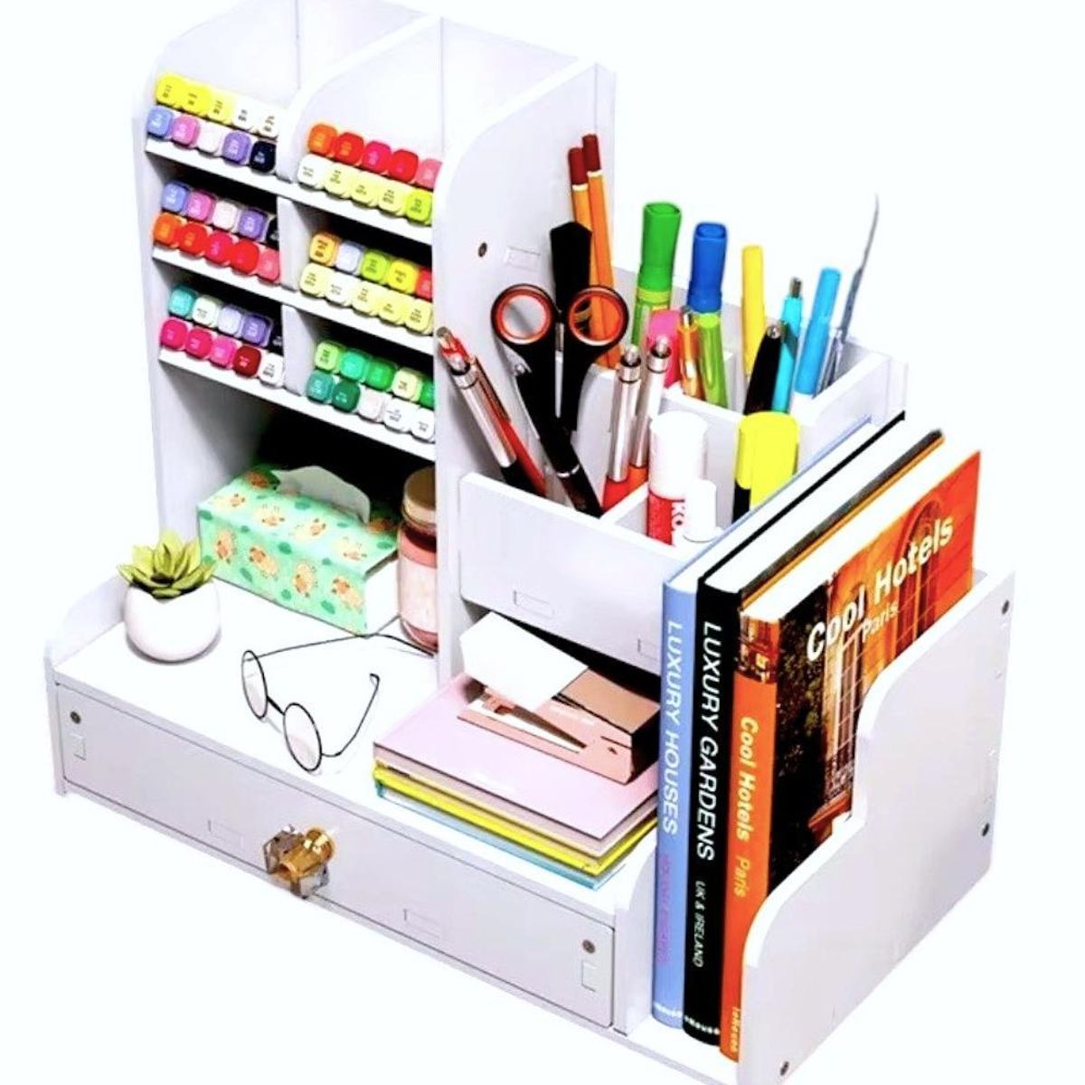 GENERICO - Organizador de escritorio y oficina  Porta lapiceros