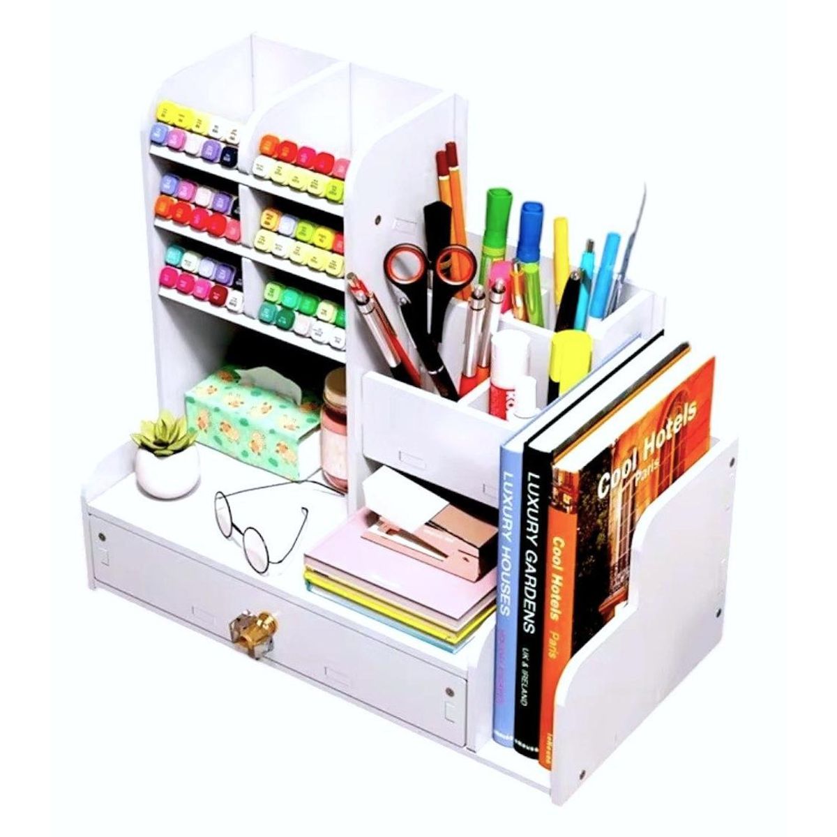 GENERICO - Organizador de escritorio y oficina  Porta lapiceros