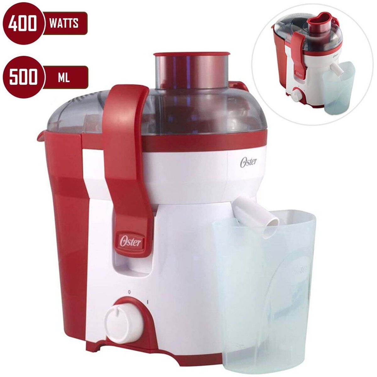 OSTER - Extractor de Jugos 400W FPSTJE316R