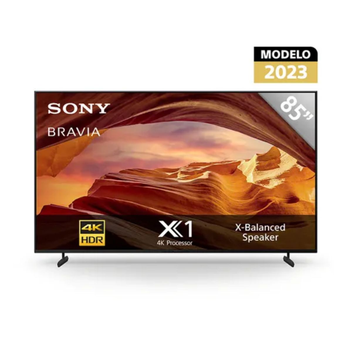 SONY - Sony Televisor KD-85X77L 4K Ultra HD con Google TV y HDR