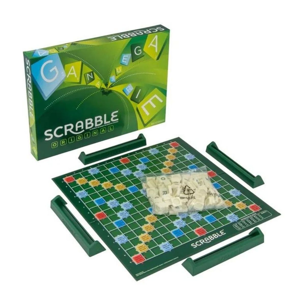 GENERICO - Juego De Mesa Familiar Scrabble Genérico