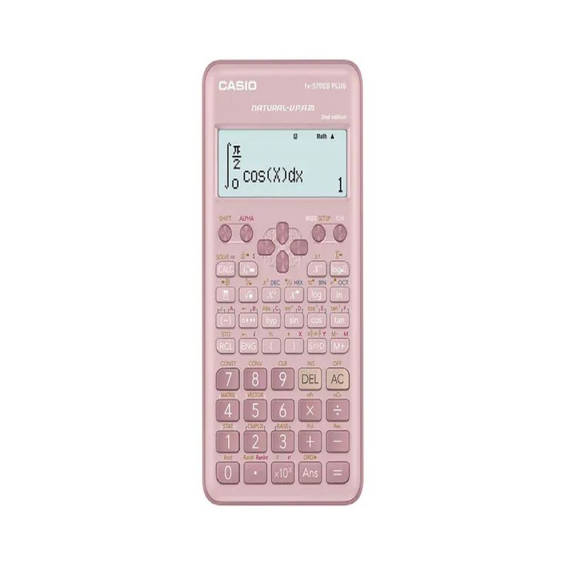 CASIO - Calculadora Casio FX-570ES PLUS-PK ROSADO