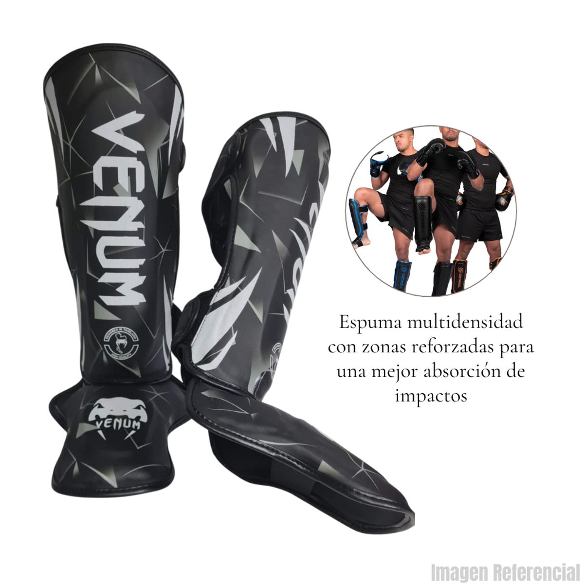 GENERICO - Canilleras Espinilleras para Artes Marciales - AB