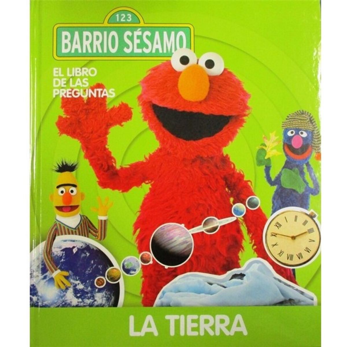 GENERICO - libro infantil LA TIERRA BARRIO SESAMO