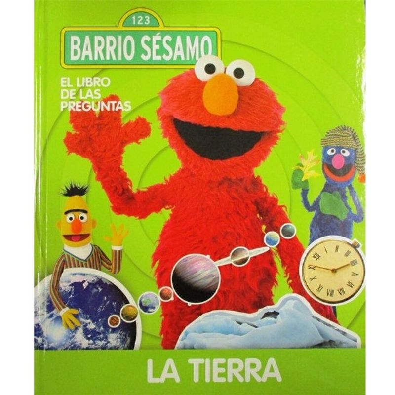 GENERICO - libro infantil LA TIERRA BARRIO SESAMO