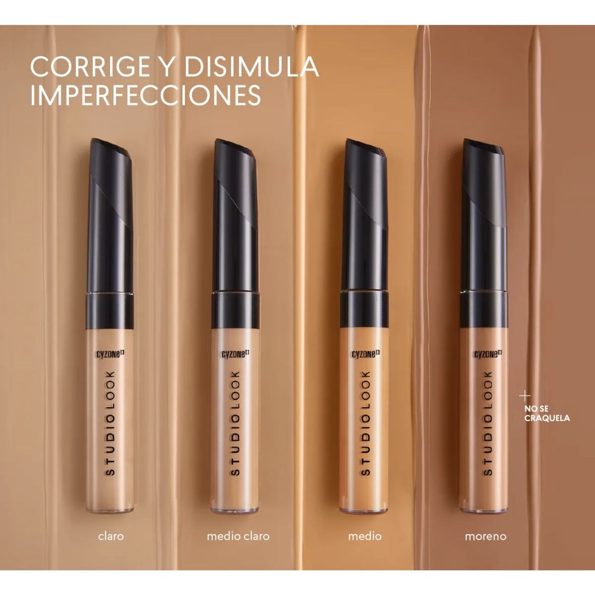 CYZONE - Corrector De Maquillaje Medio Claro Studio Look 5 ml Cyzone