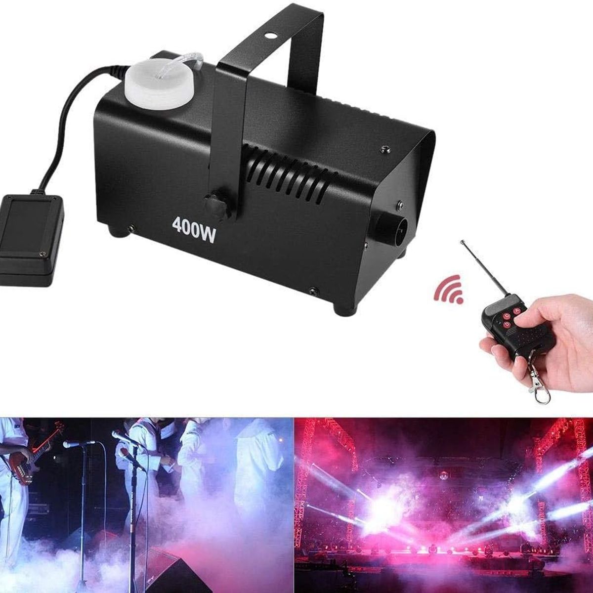 OEM - Maquina de Humo Niebla JS-YJ400W-LED 400W con Control Remoto