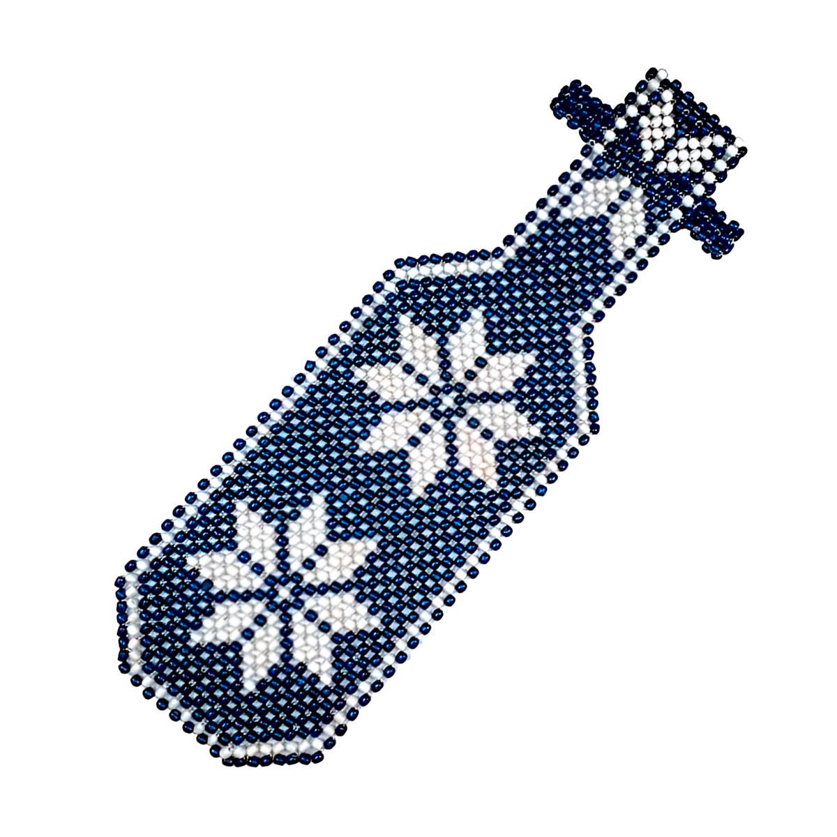 GENERICO - RESPALDAR DE ASIENTO BOLITAS AZULES