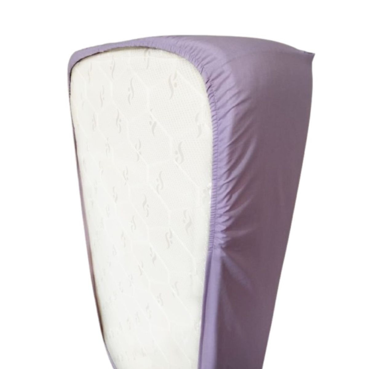 GENERICO - Sabanas Bajera - Ajustable  de Cuna-Lila- pack 2 (UND)