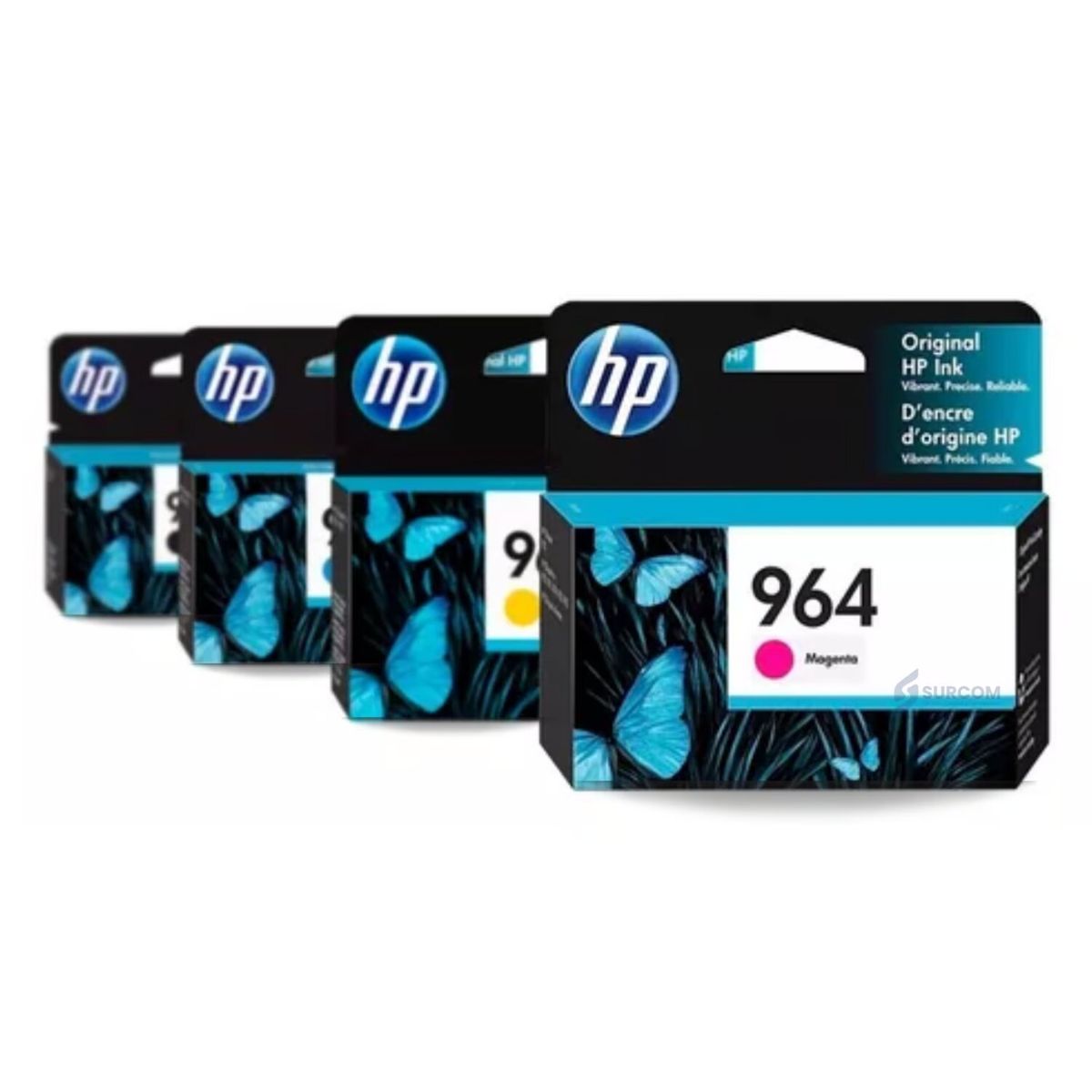 HP - Kit Tinta HP 964 Cyan Magenta Amarillo Negro
