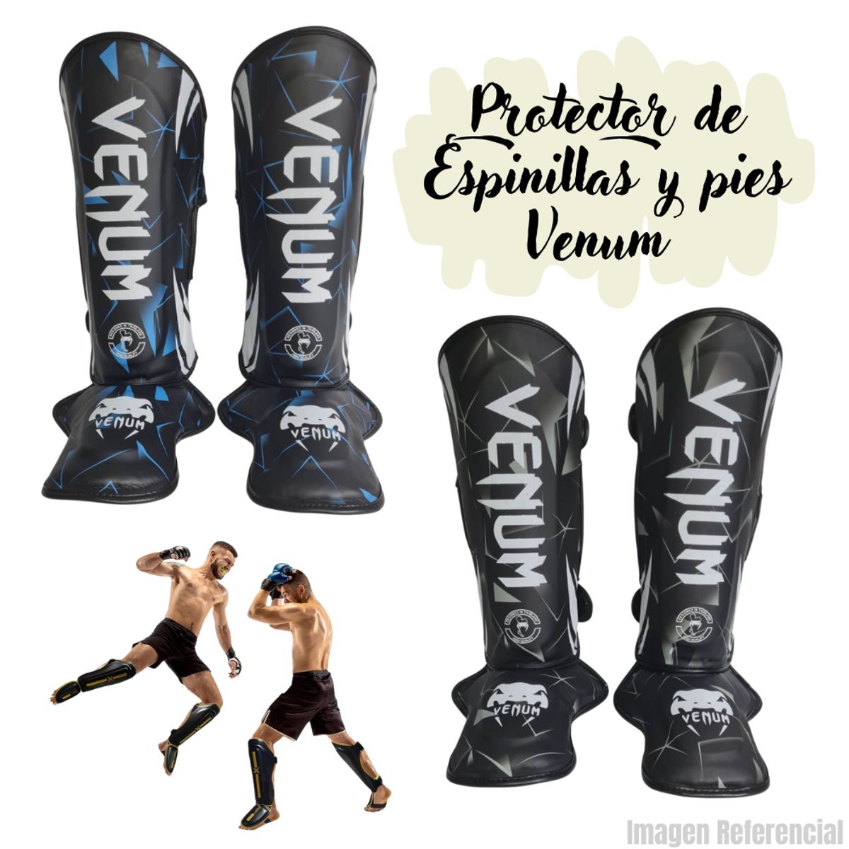 GENERICO - Canilleras Espinilleras para Artes Marciales - AB