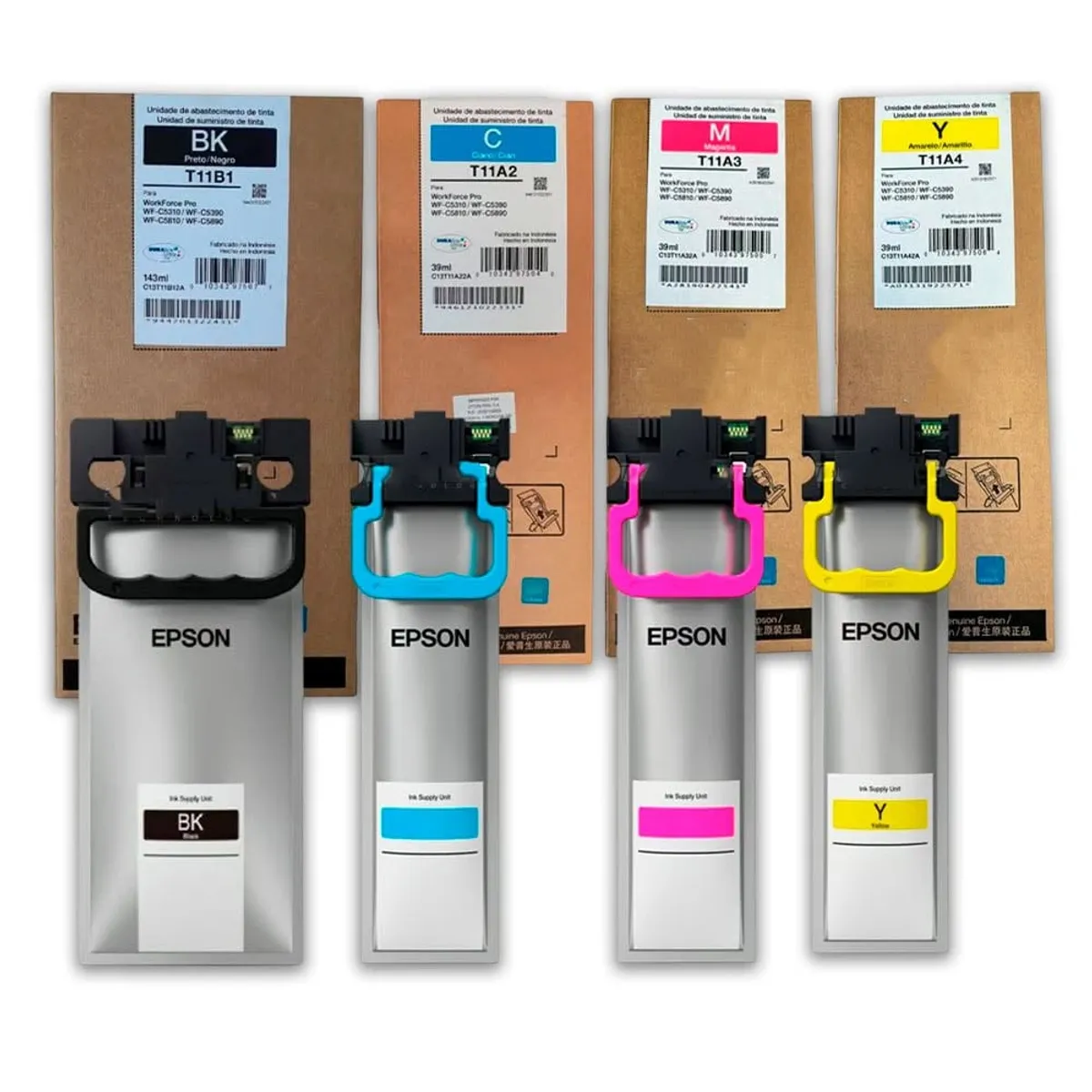 EPSON - Pack Cartuchos De Tintas Originales Epson WF-C5810 WF-C5890-C5891