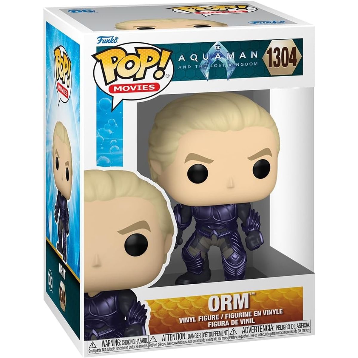 FUNKO - Funko Pop Movies DC Aquaman y el reino perdido - Orm 1304