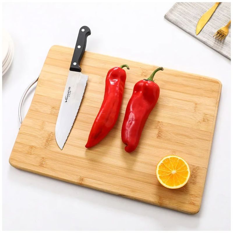 GENERICO - Tabla de Picar  Cocina Bambú