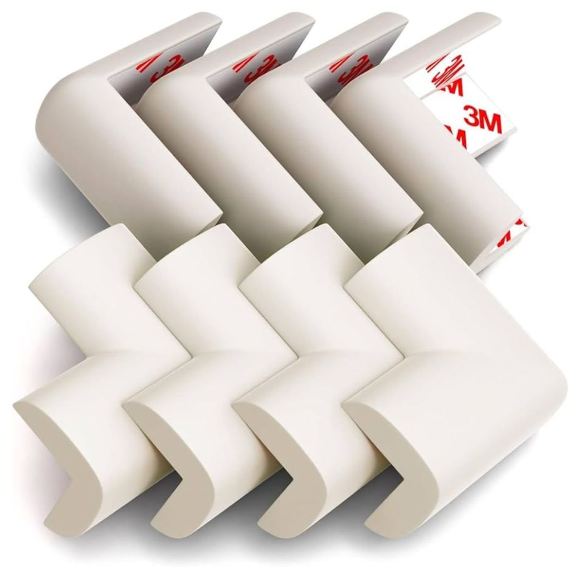 GENERICO - Protector Esquinero De Anti-colisiones Para Bebés X 8 Uni