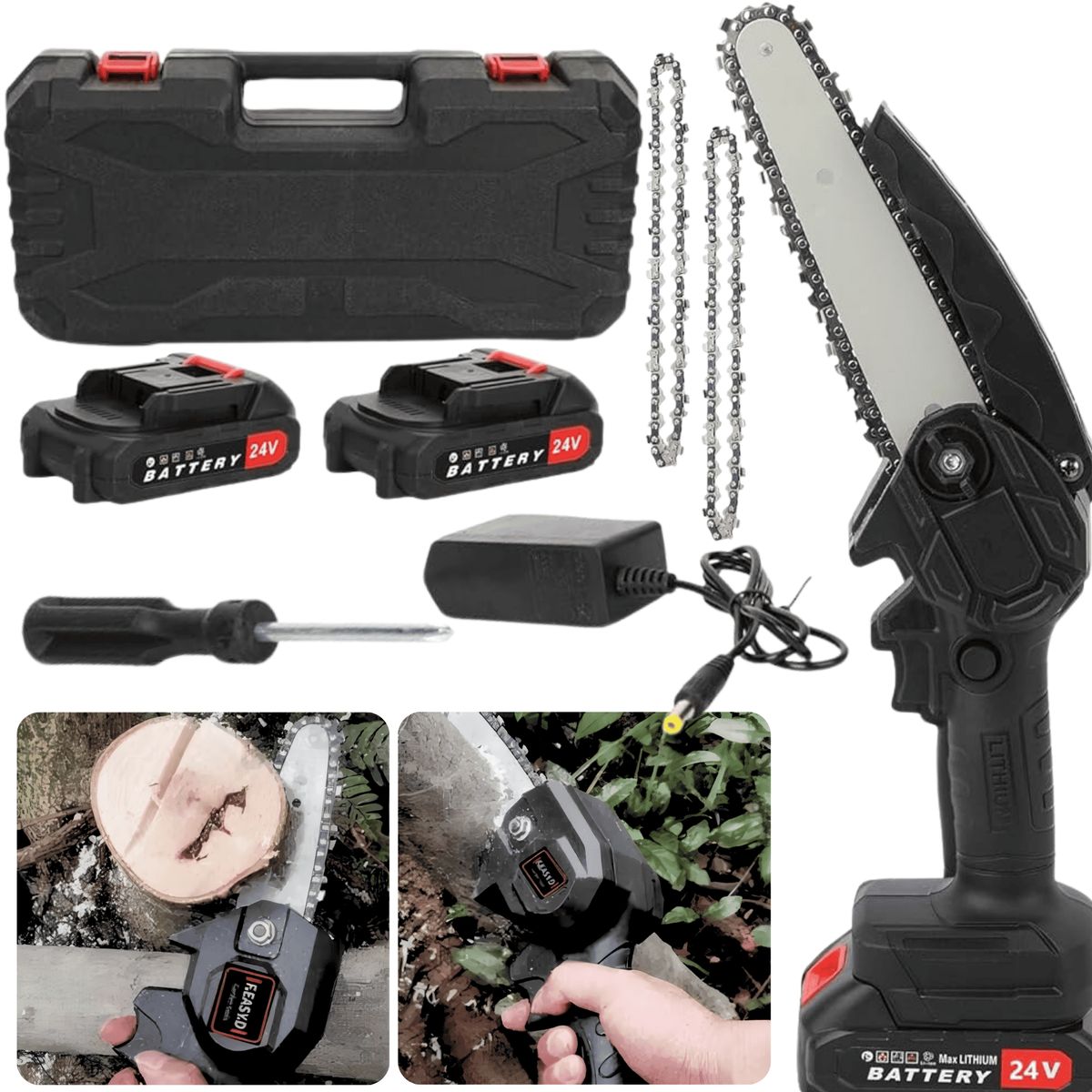 ROSH - Combo Pro Motosierra 14 + Soldador de Plástico