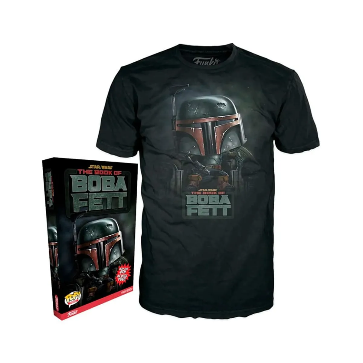 FUNKO - BOBA FETT FUNKO T SHIRT POLO UNISEX MEDIUM