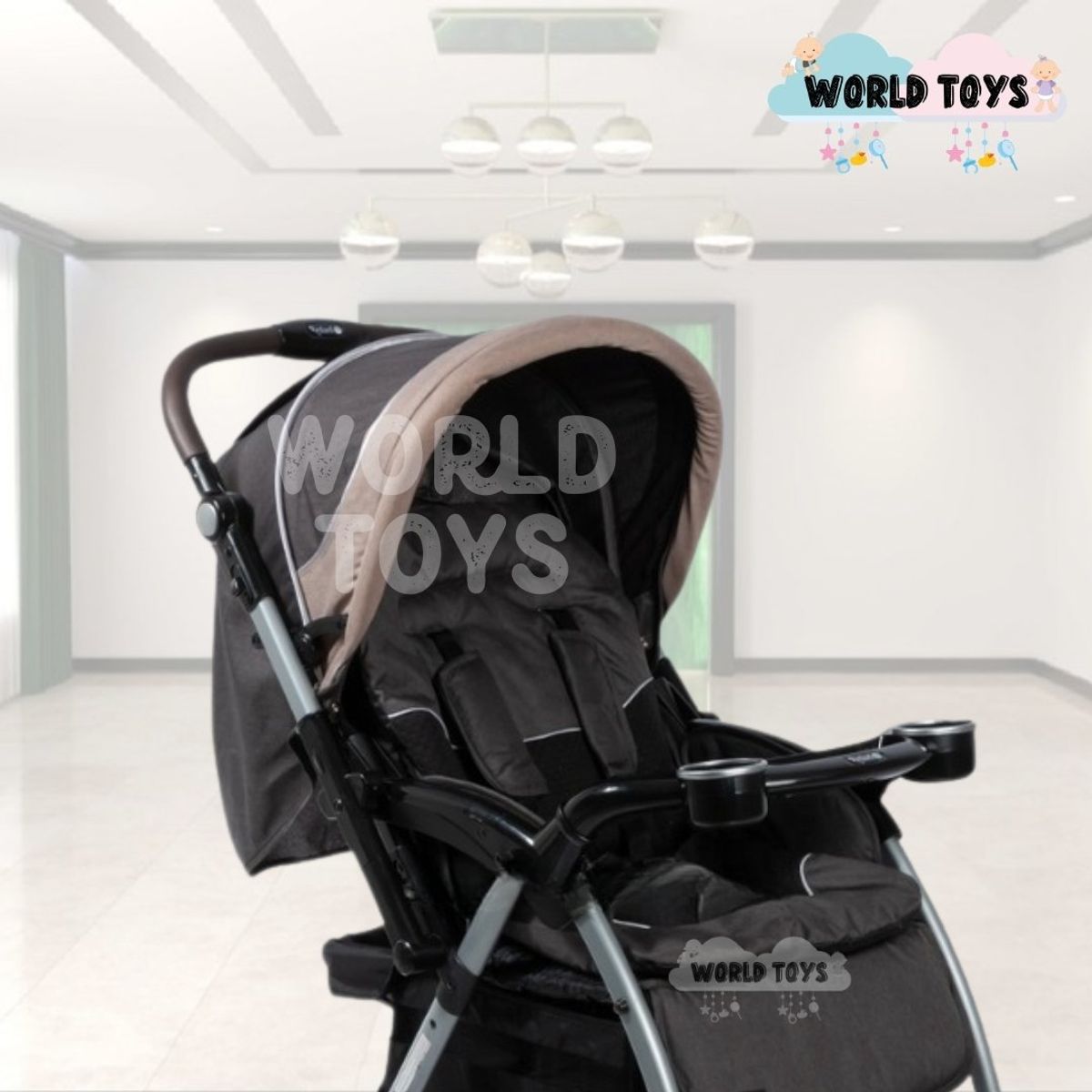 BABY - Coche Cuna De Lujo «YODIE» Coffe