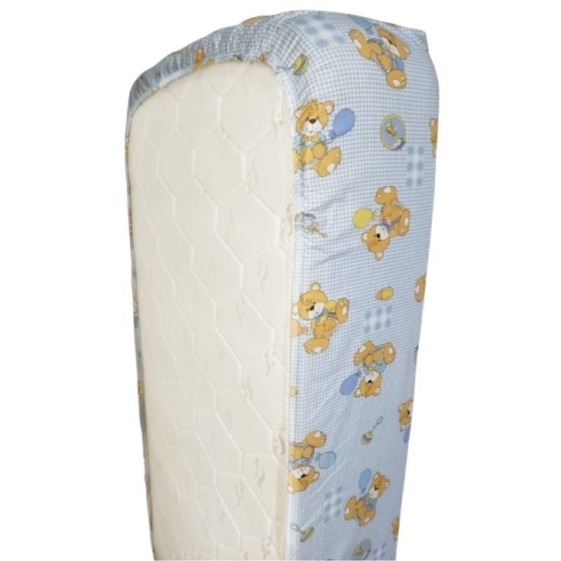 GENERICO - Sabanas Bajera - Ajustable con elástico de Cuna-pack 2 UND