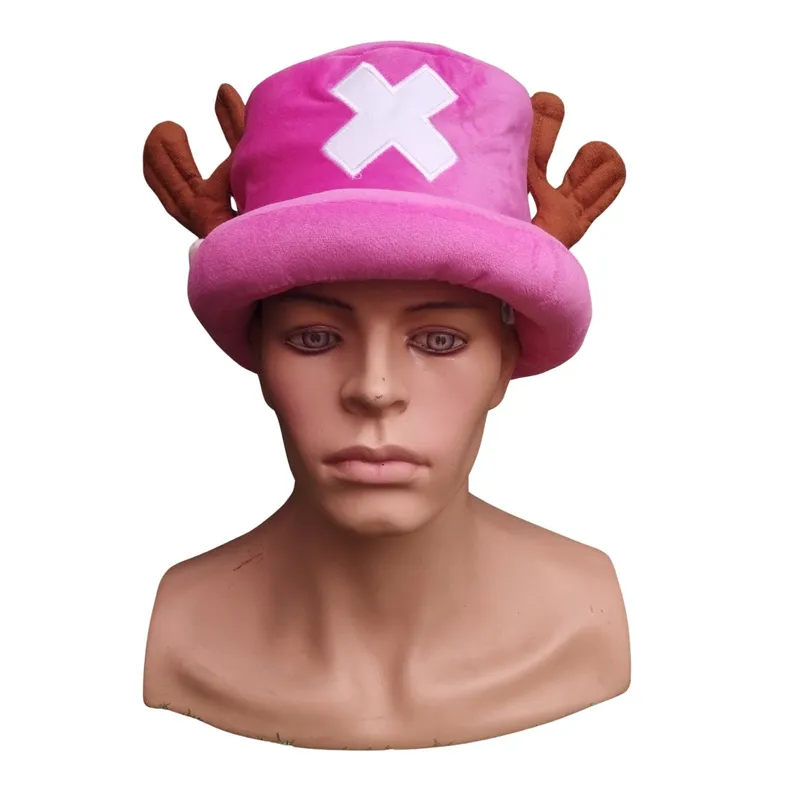 GENERICO - Sombrero Gorro Tony Tony Chopper One Piece Rosa
