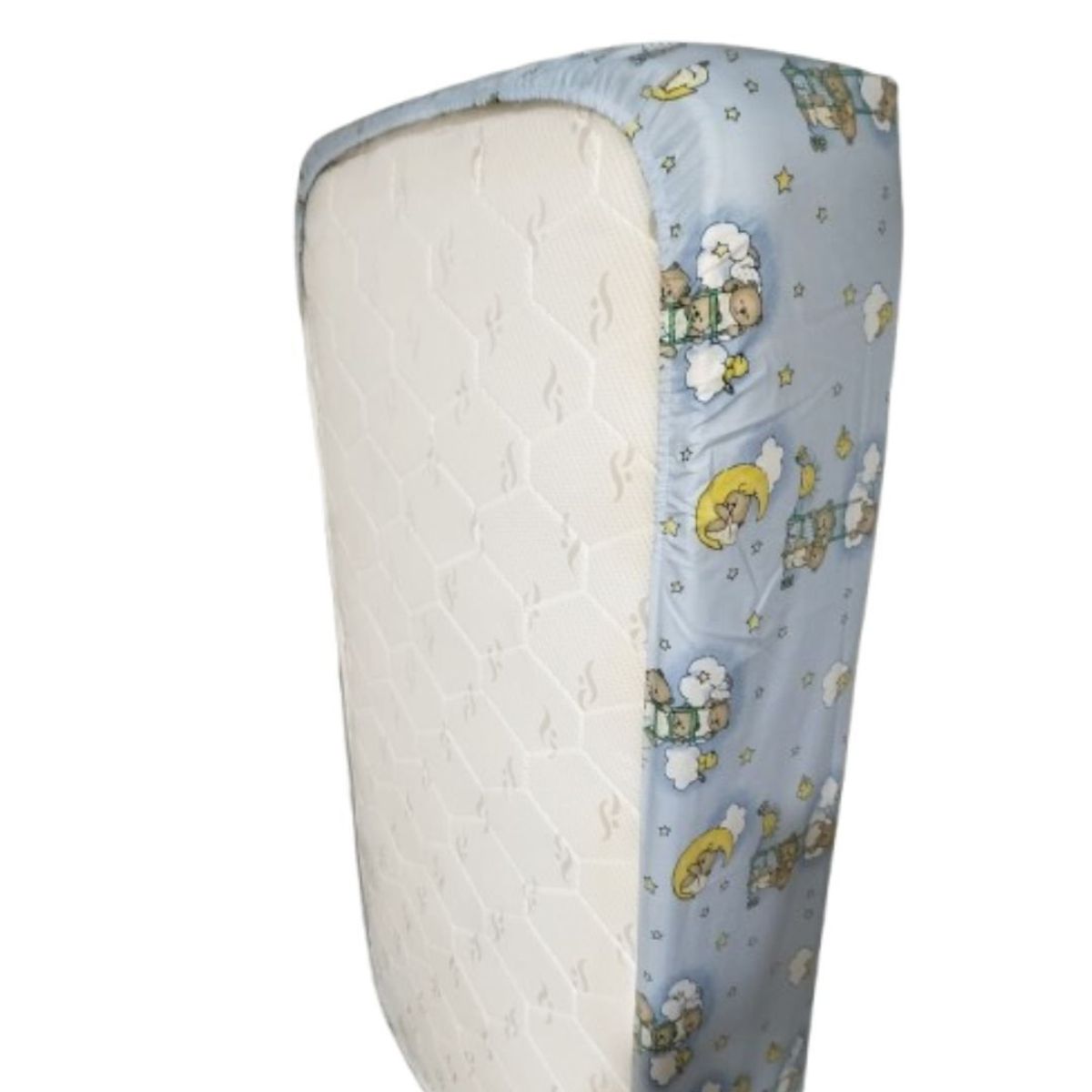 GENERICO - Sabanas Bajera - Ajustable con elástico de Cuna-pack 2 UND